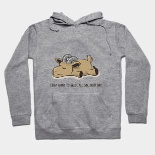 Lazy goat Hoodie